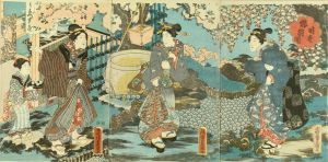 豊国三代/時世桜狩図のサムネール