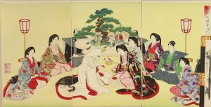 周延 女礼式略図 婚礼 | 浮世絵 | 原書房 神田神保町
