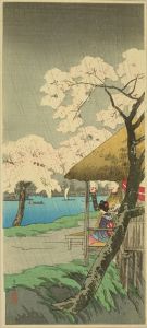 高橋弘明 隅田の桜 すみだ川 | 浮世絵 | 原書房 神田神保町
