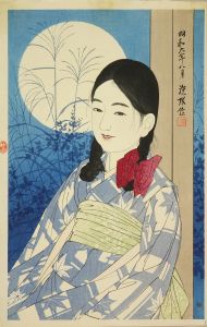 伊東深水 十五夜 | 浮世絵 | 原書房 神田神保町