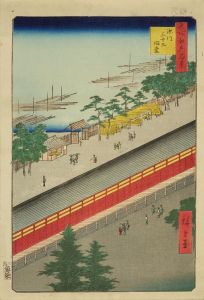 広重/名所江戸百景　深川三十三間堂のサムネール