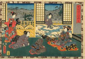 豊国三代 其姿紫の写絵 32 梅枝 | 浮世絵 | 原書房 神田神保町