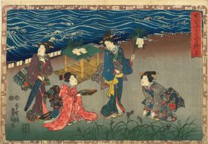 豊国三代 其姿紫の写絵 25 蛍 | 浮世絵 | 原書房 神田神保町
