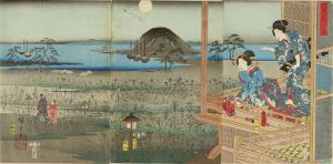 広重・豊国三代/風流げんじ　明石のサムネール