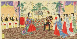 楊斎 貴顕結婚式之図 | 浮世絵 | 原書房 神田神保町