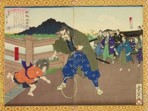 豊宣/新撰太閤記　 栴檀は二葉より芳し　日吉丸のサムネール