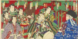 国周 歌舞伎十八番ノ内 勧進帳 | 浮世絵 | 原書房 神田神保町