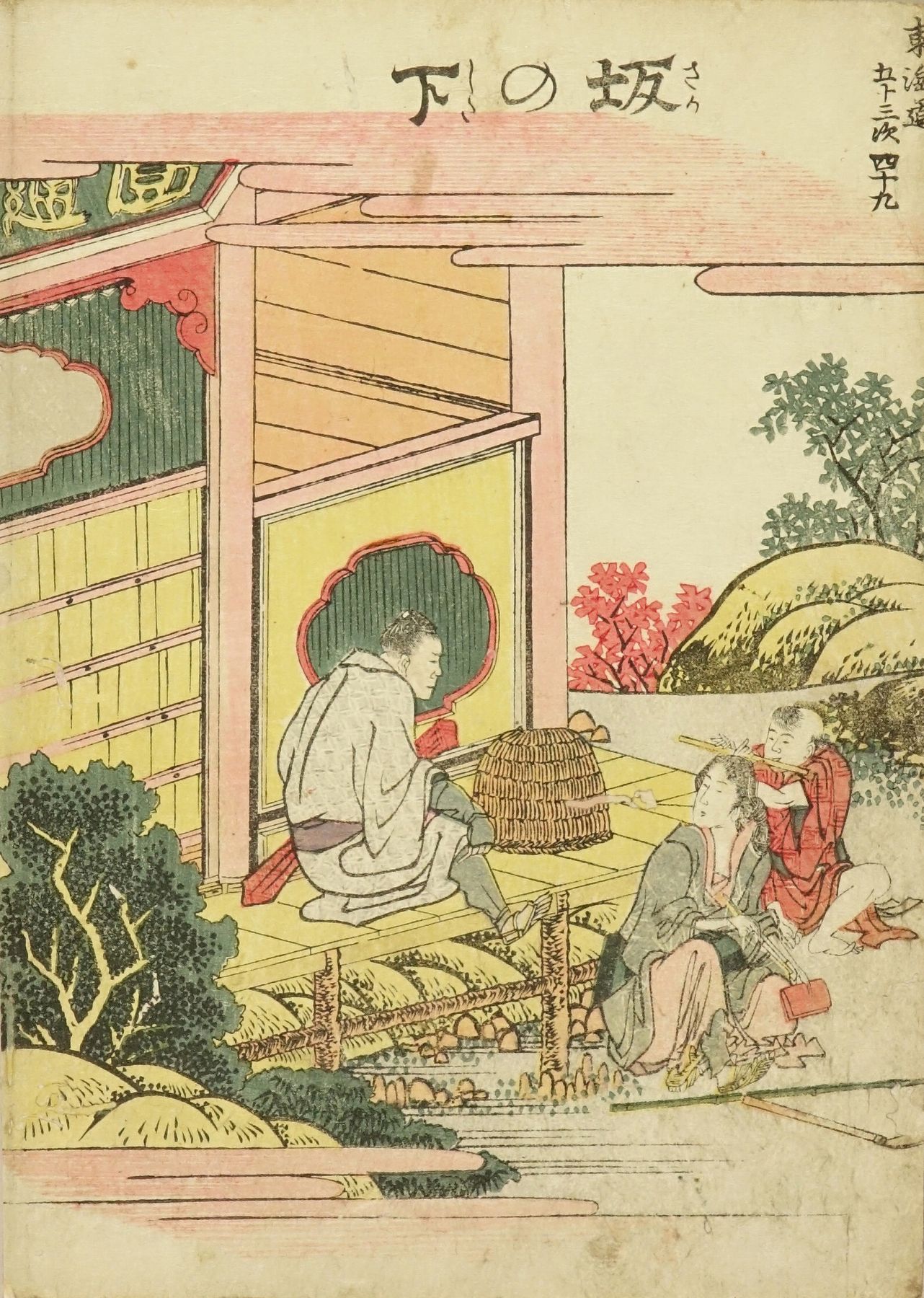 古日本絵図　時代物　江戸時代　縦横53cm 古日本絵図 時代物 江戸時代 縦横53cm