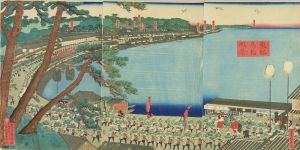 貞秀/東都高輪風景のサムネール