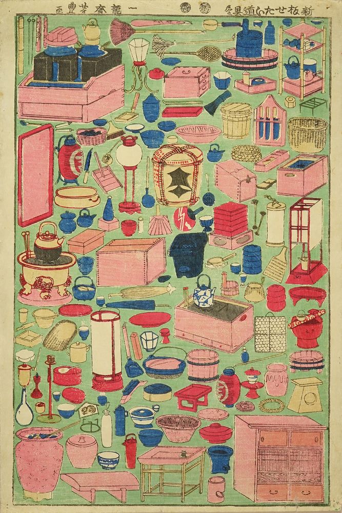 浮世絵、おもちゃ絵、けもの尽くし3枚売り 浮世絵、おもちゃ絵、けもの尽くし3枚売り
