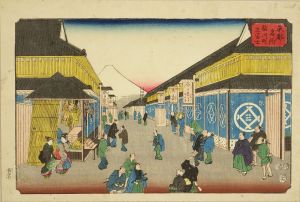 無款 東都名所 駿河町之冨士 | 浮世絵 | 原書房 神田神保町