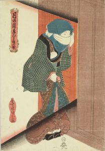 月の陰忍び逢夜／国貞