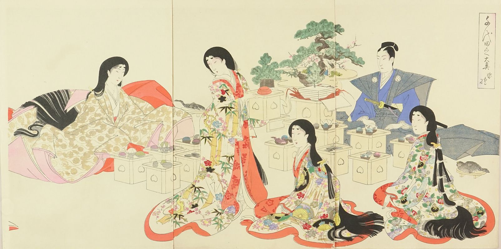 周延 千代田之大奥 婚礼 | 浮世絵 | 原書房 神田神保町