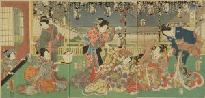 喜怒愛楽之内　怒／豊国三代