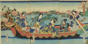 光君船中遊／国貞二代