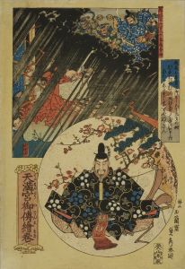 天満宮御伝絵巻／貞秀