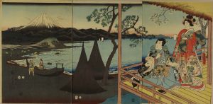 田子のうら風景／豊国三代・広重