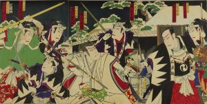 「仮名手本忠臣蔵」／国周