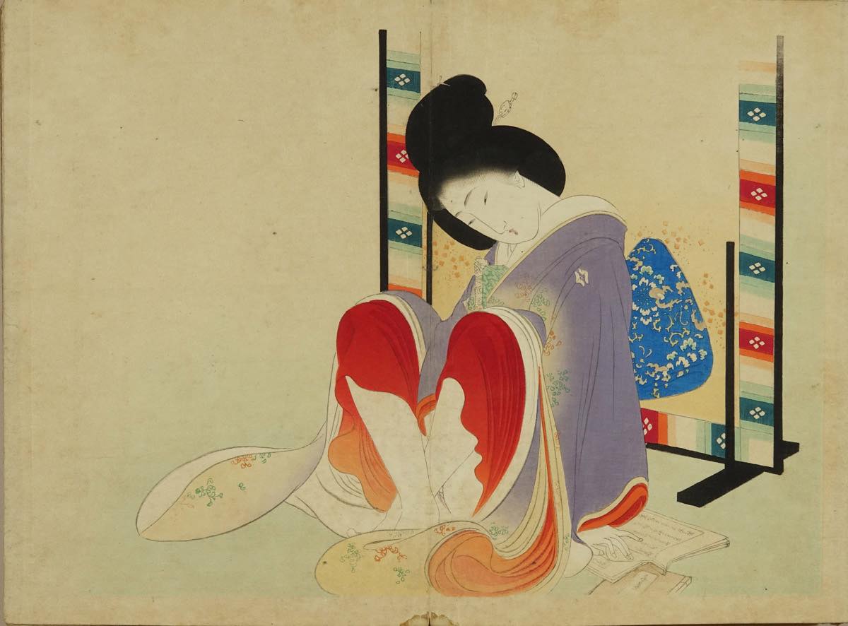 富岡永洗』『 小林永濯』作 厳選36枚 印刷B5 浮世絵 春画 額飾 アート