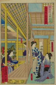 東京料理頗別品　久保町　松栄亭／芳年