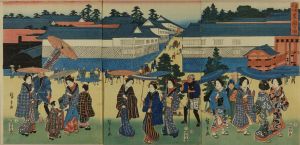 広重 東都名所 霞ヶ関の図 | 浮世絵 | 原書房 神田神保町