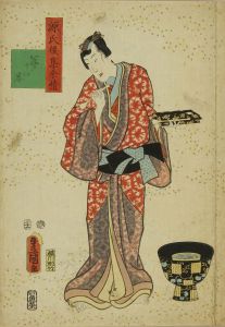 豊国三代/源氏後集余情　第十四巻　澪標のサムネール