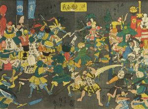 はしか虫毒合戦／広重二代