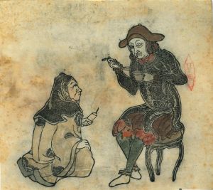 長崎版画/紅毛人と唐人のサムネール