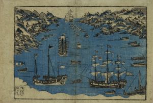 長崎版画/長崎港図のサムネール