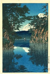 川瀬巴水 十和田湖 | 浮世絵 | 原書房 神田神保町