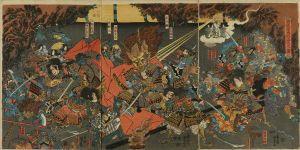 国政三代 四天王大江山入之図 | 浮世絵 | 原書房 神田神保町