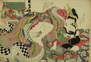 絵合錦街抄　第2図／英山