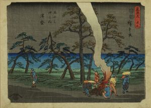 東海道五十三次の内　廿九　浜松／広重