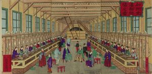 西尾　慶治/加州金澤製糸場之図のサムネール