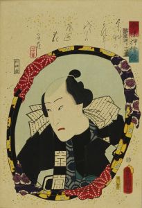豊国三代/今様押絵鏡　茶屋廻り三吉　中村子雀のサムネール