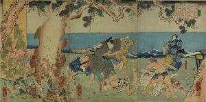 国芳/平井権八幡随院長兵衛のサムネール