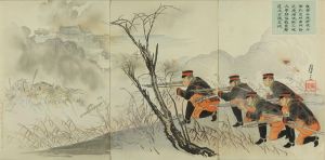 月三 我騎兵隊ノ将校斥候… | 浮世絵 | 原書房 神田神保町