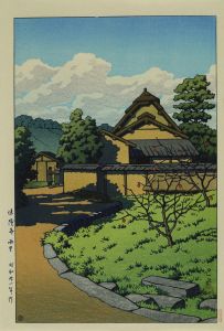 法隆寺西里／川瀬巴水