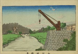 安治/東京真画名所図解 赤羽根橋景のサムネール