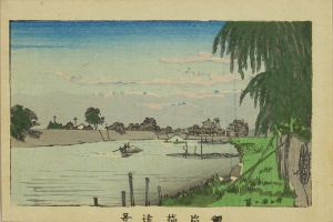 安治/東京真画名所図解 鍛冶橋遠景のサムネール
