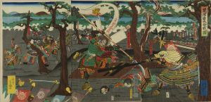 芳兼/粟津原大合戦図のサムネール