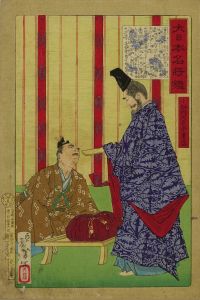 芳年/大日本名将鑑　小松内大臣平重盛のサムネール