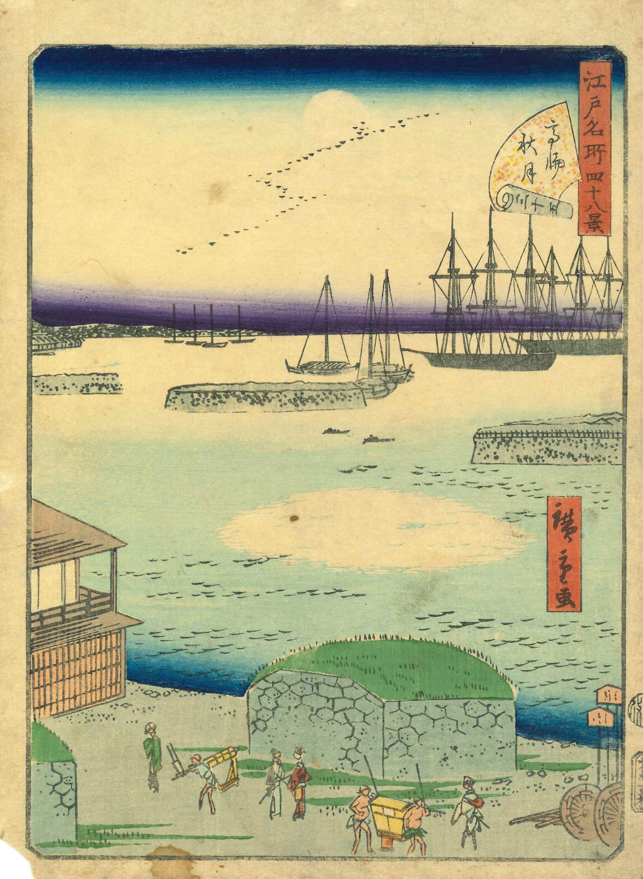★●特別価格●水郷田名(神奈川)の風景画　「水郷田名三丁目の春」油絵 ☆○特別価格○水郷田名(神奈川)の風景画 「水郷田名三