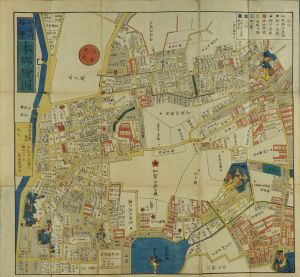 江戸切絵図【本郷湯島】尾張屋清七 古地図 江戸切絵図【本郷湯島】尾張屋清七 古地図 - メルカリ