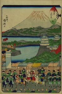 国輝 末広五十三次 沼津 | 浮世絵 | 原書房 神田神保町