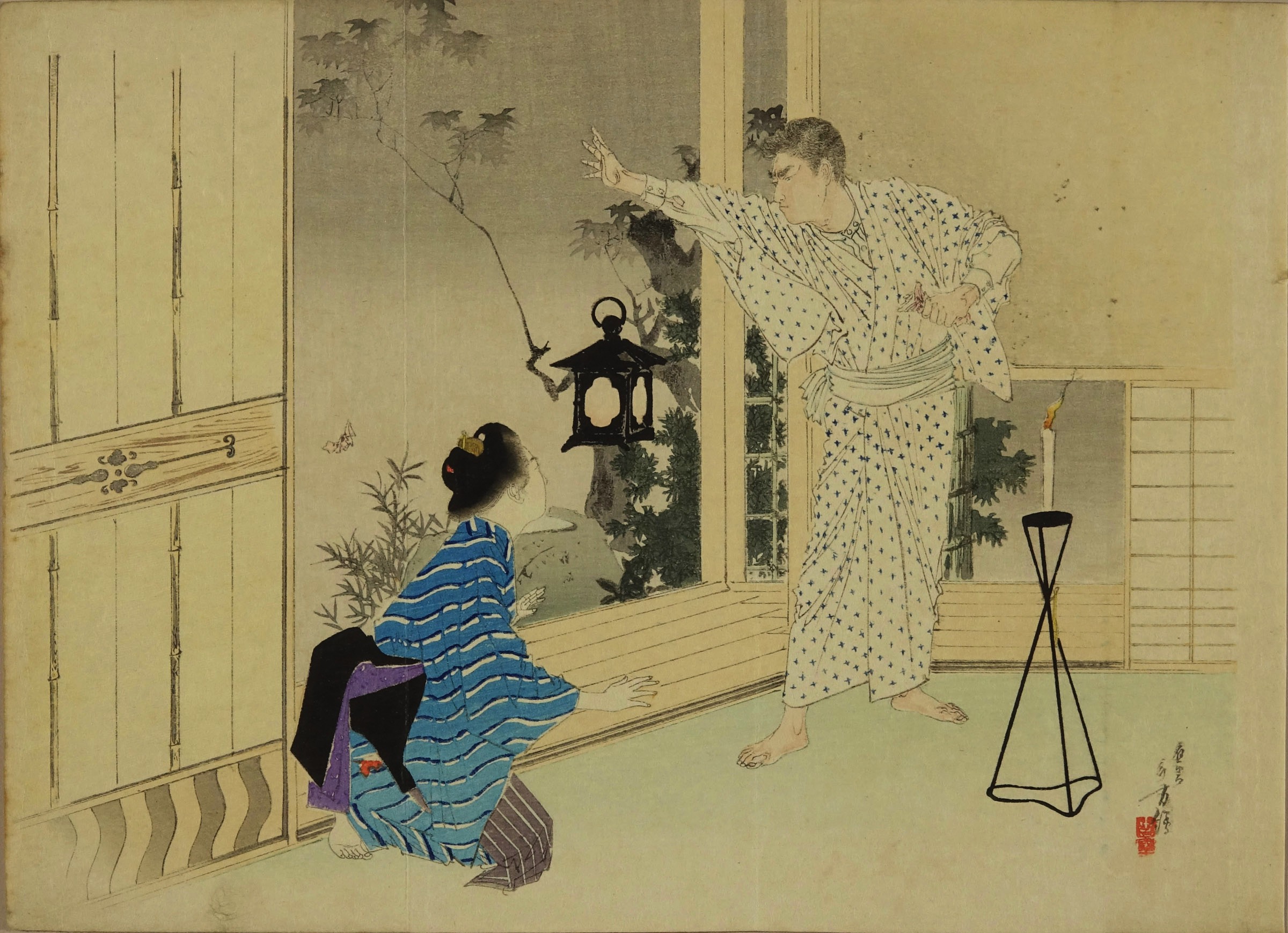 水野年方 「雪中梅」 末広重恭著 | 浮世絵 | 原書房 神田神保町