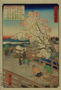HIROSHIGE II/Edo Bridge, from <i>Edo meisho zue</i> (Pictures of famous views of Edo)