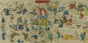 暁斎/酒興教訓草のサムネール