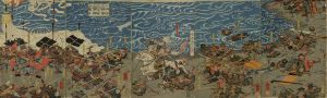 KUNIYOSHI/Battle of Kawanakajima, five sheets