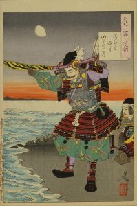 芳年/月百姿　稲むらか崎の明ほのの月　のサムネール